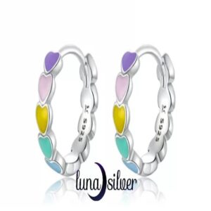 Rainbow Love Earrings